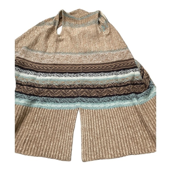 Anthropologie Tan and Cream Long Cardigan - Picture 8 of 9